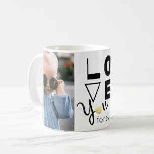 KeepSake Love You Forever Twee foto-Mokken Koffiemok