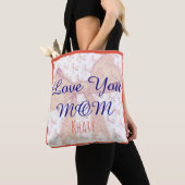 Keepsake Love You Mom Schattigee Moederdag Tote Bag (Dichtbij)