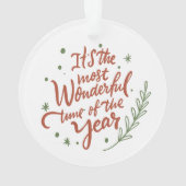 Keepsake meest prachtige tijd bruiloft foto ornament (achterkant)