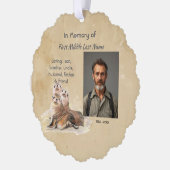 Keepsake Memorial Watercolor Seals Animals Ornament Kaart (Links)