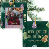 KeepSake Moderne Minimalistische Elegante Chic Quo Keramisch Ornament