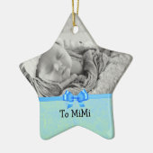 Keepsake Ornament voor Baby Boy naar Mimi (Links)