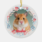 Keepsake Photo Holiday Keramisch Ornament (Voorkant)