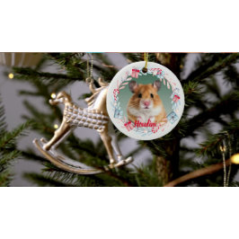 Keepsake Photo Holiday Keramisch Ornament