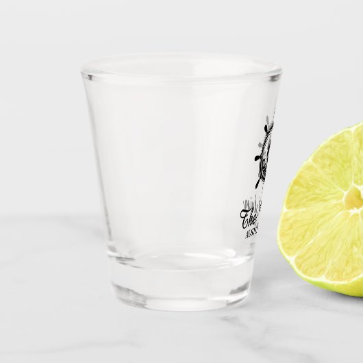 Keepsake Ships Wheel Shot Glas (Links)