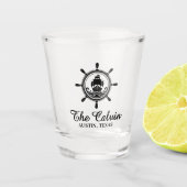 Keepsake Ships Wheel Shot Glas (Voorkant)