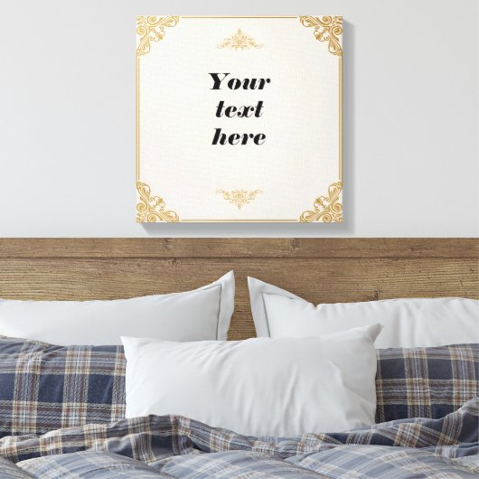  Keepsake-Sjabloon voor gepersonaliseerde mij Canvas Afdruk (Insitu (Slaapkamer))