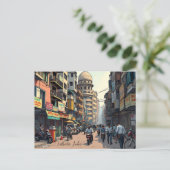 Keepsake souvenir voor het centrum van Kolkata, In Briefkaart (Staand voorkant)