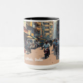 Keepsake souvenir voor het centrum van Kolkata, In Mok (Midden)