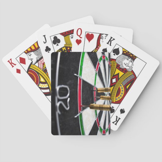 Keepsake Voeg uw verticale foto uitstekende kwalit Pokerkaarten (Achterkant)