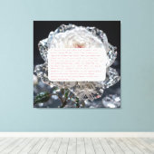 Keepsake voor Moeder Premium Verpakt Canvas (Glans Afdruk (Insitu (Houten vloer))