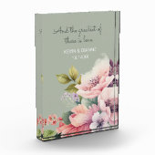 Keepsake Wedding Gift! Custom Love  Fotoblokken (Links)