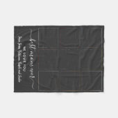 Keepslag Best Mam Ever Photo Collage Moederdag Fleece Deken (Voorkant (Horizontaal))