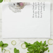 Keepslag, Mannelijke hond Theedoek (Gevouwen)