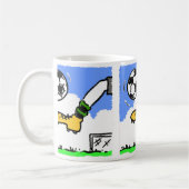 Keepy Uppy Football Mok (Links)