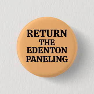 Keer de Edenton knoop van het Paneling terug Ronde Button 3,2 Cm