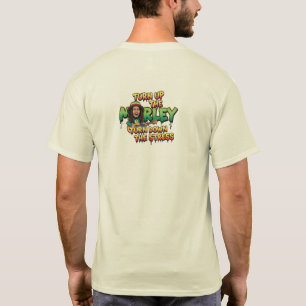 Keer de Marley Omlaag de Stress Reggae T-shirt