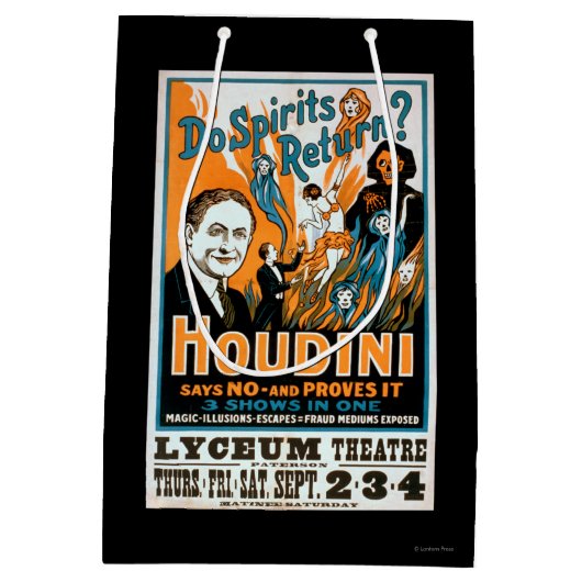 Keer je spiritten terug? Houdini zegt nee - laat h Medium Cadeauzakje (Achterkant)