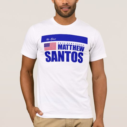 Keer Matt Santos weer uit het T-shirt (Voorkant)