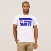 Keer Matt Santos weer uit het T-shirt (Voorkant volledig)