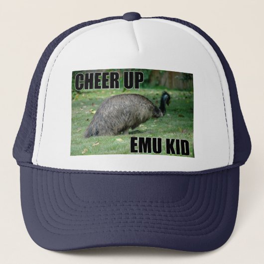 Keer omhoog het Pet van het Kind van de Emu (Voorkant)