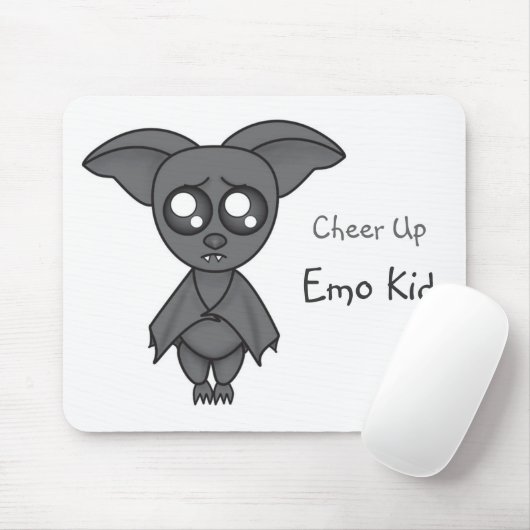 Keer op Emo Bat MP Muismat (Met muis)