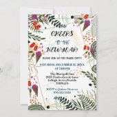 Keer op nieuwjaarsfeest in botaniek kaart (Voorkant)