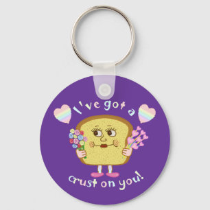 Keer op u Valentijnsdag Pun Sleutelhanger