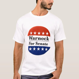 Keer Raphael Warnock opnieuw in de Amerikaanse Sen T-shirt