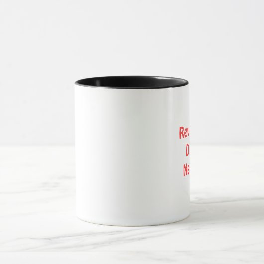 Keer terug en doe het Needful! Mok (Midden)