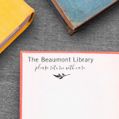 Keer terug met aangepaste bibliotheek voor Zorgscr Zelfinktende Stempel