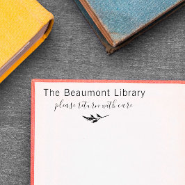 Keer terug met aangepaste bibliotheek voor Zorgscr Zelfinktende Stempel