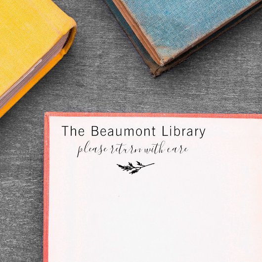 Keer terug met aangepaste bibliotheek voor Zorgscr Zelfinktende Stempel