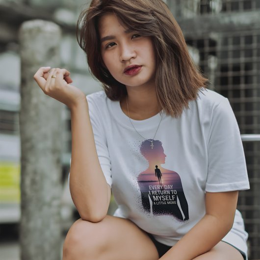 Keer terug naar jezelf t-shirt