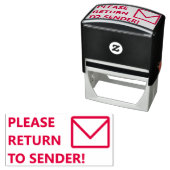 KEER TERUG NAAR VERZENDING! Rubber Stempel (In situ)