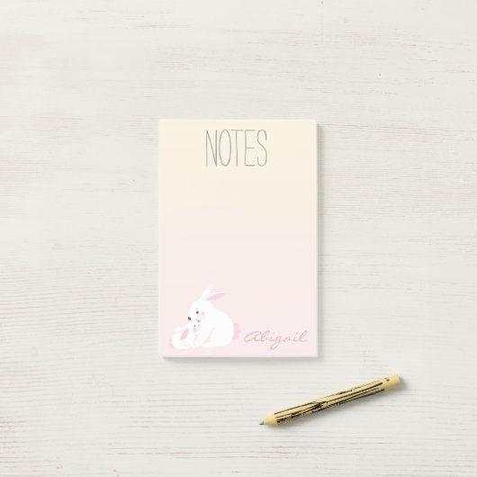 Keerbunnies | Aangepaste post-it notities Post-it® Notes (Op bureau)