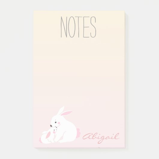 Keerbunnies | Aangepaste post-it notities Post-it® Notes (Voorkant)
