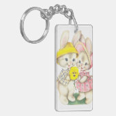 Keerbunnies Sleutelhanger (Voorkant Links)