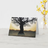 Keerpunt: Winterzonnewende Kaart (Gele Bloem)