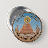 Keerzijde van het Grootzegel Ronde Button 7,6 Cm (Voorkant /achterkant)