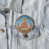 Keerzijde van het Grootzegel Ronde Button 7,6 Cm (In situ)