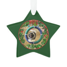 Kees Agility Xmas ornament 2
