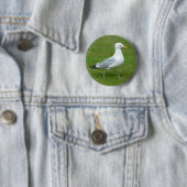 Kees die in het park loopt ronde button 5,7 cm (In situ)
