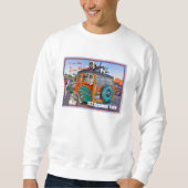Kees in een Woodie Wagon Sweatshirt (Voorkant)