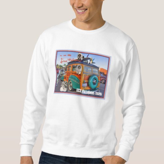 Kees in een Woodie Wagon Sweatshirt (Voorkant)