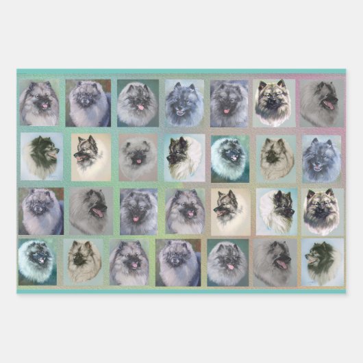 Kees koppen inpakpapier (Voorkant 3)