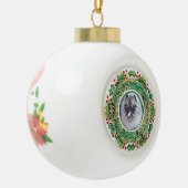 Kees Mandala Kerstversiering Keramische Bal Ornament (Links)