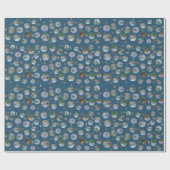 Kees Schilderachtig inpakpapier — 1 groot vel (Vlak)