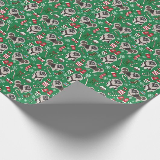 Keesdoorhond Cadeaupapier (Hoek)