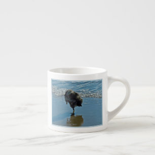 Keesdoorn Ballet-foto - Cute Original Dog Art Espresso Kop